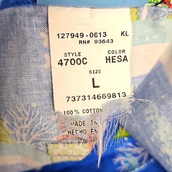 Scrub H.Q. Unisex Christmas V-Neck Short Sleeve Top Santa Elves Gifts Size L - Picture 10 of 11